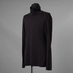 新品 DEVOA デヴォア / 24AW High Neck Long Sleeve SUVIN Cotton Soft Jersey スヴィンコットン ハイネック長袖Tシャツ / CSC-28S5 / size 1 (COFFEE) 123045-alm