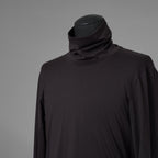 新品 DEVOA デヴォア / 24AW High Neck Long Sleeve SUVIN Cotton Soft Jersey スヴィンコットン ハイネック長袖Tシャツ / CSC-28S5 / size 1 (COFFEE) 123045-alm