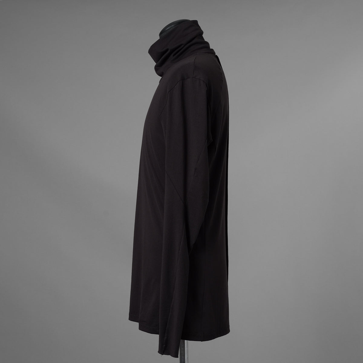新品 DEVOA デヴォア / 24AW High Neck Long Sleeve SUVIN Cotton Soft Jersey スヴィンコットン ハイネック長袖Tシャツ / CSC-28S5 / size 1 (COFFEE) 123045-alm