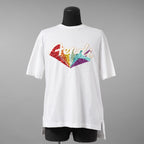 FENDI フェンディ / 19SS レインボーロゴTシャツ 半袖Tシャツ / FS7011 A5HU / size S (WHITE)