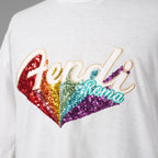 FENDI フェンディ / 19SS レインボーロゴTシャツ 半袖Tシャツ / FS7011 A5HU / size S (WHITE)