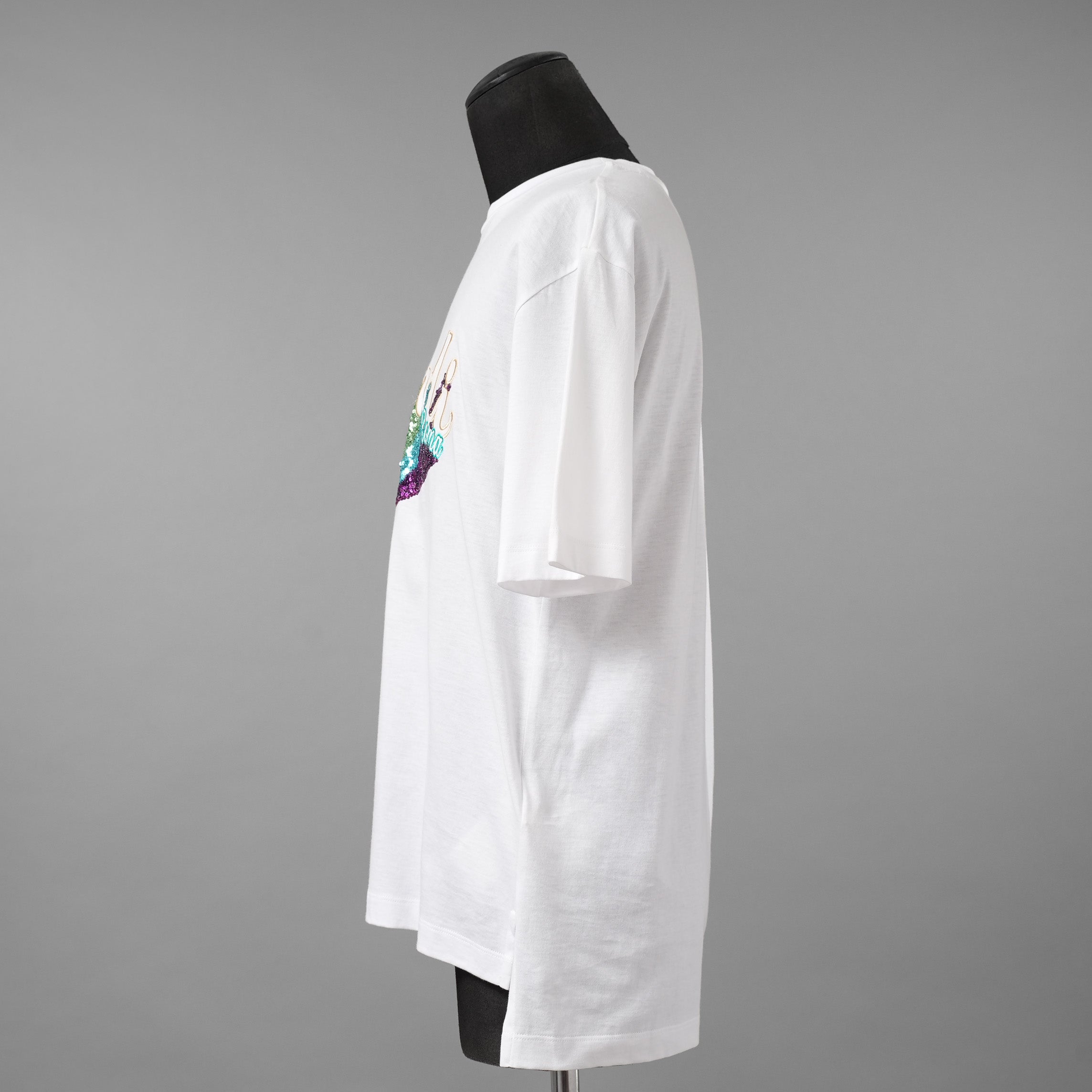 FENDI フェンディ / 19SS レインボーロゴTシャツ 半袖Tシャツ / FS7011 A5HU / size S (WHITE)