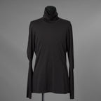 新品 DEVOA デヴォア / 25SS High Neck Long Sleeve SUVIN Cotton Jersey ハイネック ロングスリーブ スビン コットン ジャージー 長袖Tシャツ / CSC-28GV5 / size 1 (STEEL GRAY) 123047-alm