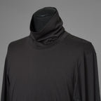 新品 DEVOA デヴォア / 25SS High Neck Long Sleeve SUVIN Cotton Jersey ハイネック ロングスリーブ スビン コットン ジャージー 長袖Tシャツ / CSC-28GV5 / size 1 (STEEL GRAY) 123047-alm
