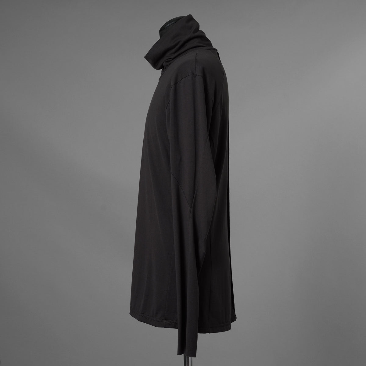 新品 DEVOA デヴォア / 25SS High Neck Long Sleeve SUVIN Cotton Jersey ハイネック ロングスリーブ スビン コットン ジャージー 長袖Tシャツ / CSC-28GV5 / size 1 (STEEL GRAY) 123047-alm