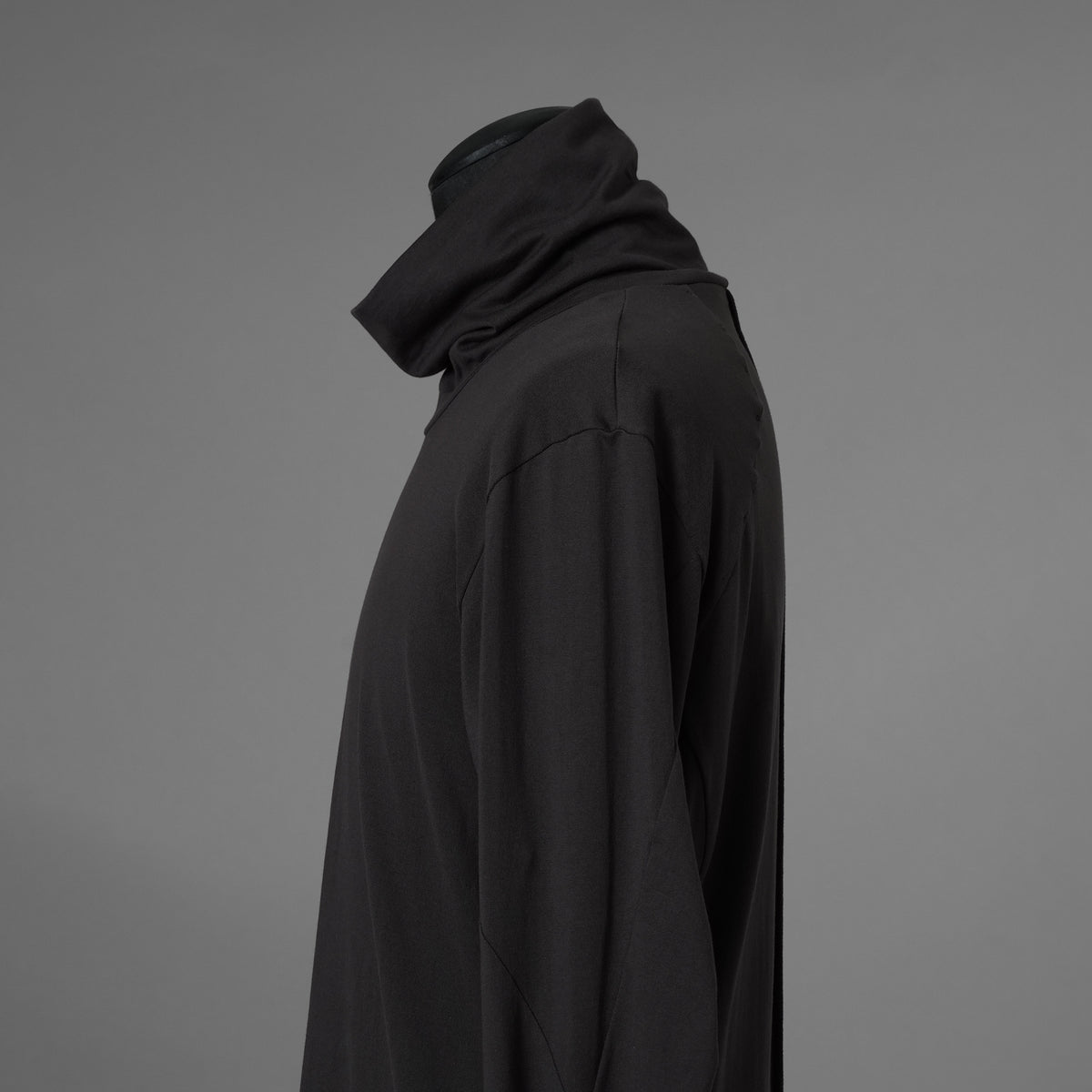 新品 DEVOA デヴォア / 25SS High Neck Long Sleeve SUVIN Cotton Jersey ハイネック ロングスリーブ スビン コットン ジャージー 長袖Tシャツ / CSC-28GV5 / size 1 (STEEL GRAY) 123047-alm