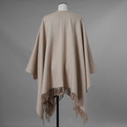 FENDI フェンディ / 美品 19AW FFロゴ ウールカシミヤ ポンチョ アクセサリー / FXX707 A9VR F0NH8 / ONE SIZE (BEIGE) レディース 352129-izm