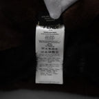 超希少 FENDI フェンディ / 美品 17AW ミンク ファー チェーンリンク マフラー  / FNG049 A140 F0GMF / ONE SIZE (BLACK × DARK BROWN) レディース 352128-izm アクセサリー