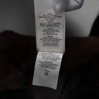 超希少 FENDI フェンディ / 美品 17AW ミンク ファー チェーンリンク マフラー  / FNG049 A140 F0GMF / ONE SIZE (BLACK × DARK BROWN) レディース 352128-izm アクセサリー