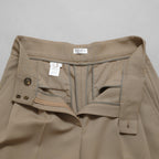 Brunello Cucinelli ブルネロクチネリ / 美品 17SSフォールドヘム ショートパンツ バミューダパンツ / MA171P7322 /  size 40 (TAUPE) レディース
