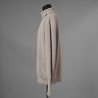 SUS-SOUS シュスー / 美品 20AW Fisherman's turtle neck sweater フィッシャーマンズ タートルネック セーター 長袖 ニット / 06-SS01615 / size 9 (BEIGE)  123049-alm