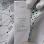 EMILIO PUCCI エミリオプッチ / 美品 シルク 半袖ニット / 1HKP10 1H962 / size S (LIGHTBLUE)