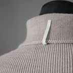 SUS-SOUS シュスー / 美品 20AW Fisherman's turtle neck sweater フィッシャーマンズ タートルネック セーター 長袖 ニット / 06-SS01615 / size 9 (BEIGE)  123049-alm