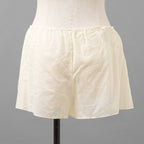 VALENTINO ヴァレンティノ / 21SS ポインテルニット コットン混 レース フレアパンツ / XB3RB4F66U6 / size 40 ( IVORY ) レディース