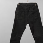 Rick Owens DRKSHDW ダークシャドウ / 美品 23SS EASY NAGAKIN JOGGERS コーティング スキニー パンツ / DU01C6360-SBB / size S (BLACK)