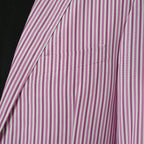 ETRO エトロ / 14SS コットン ストライプ シングルブレスト ジャケット / 141-1J820-6001 / size 46 (PINK) 352135-in-ue