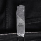 Rick Owens DRKSHDW ダークシャドウ / 美品 23SS EASY NAGAKIN JOGGERS コーティング スキニー パンツ / DU01C6360-SBB / size S (BLACK)