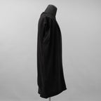 RIPVANWINKLE リップヴァンウィンクル / 美品 23SS CROSS KNIT JERSEY VEST アシンメトリー ドレープ ノースリーブカットソー ニット / RW-420 / size L ( BLACK )