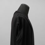RIPVANWINKLE リップヴァンウィンクル / 美品 23SS CROSS KNIT JERSEY VEST アシンメトリー ドレープ ノースリーブカットソー ニット / RW-420 / size L ( BLACK )