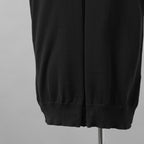RIPVANWINKLE リップヴァンウィンクル / 美品 23SS CROSS KNIT JERSEY VEST アシンメトリー ドレープ ノースリーブカットソー ニット / RW-420 / size L ( BLACK )
