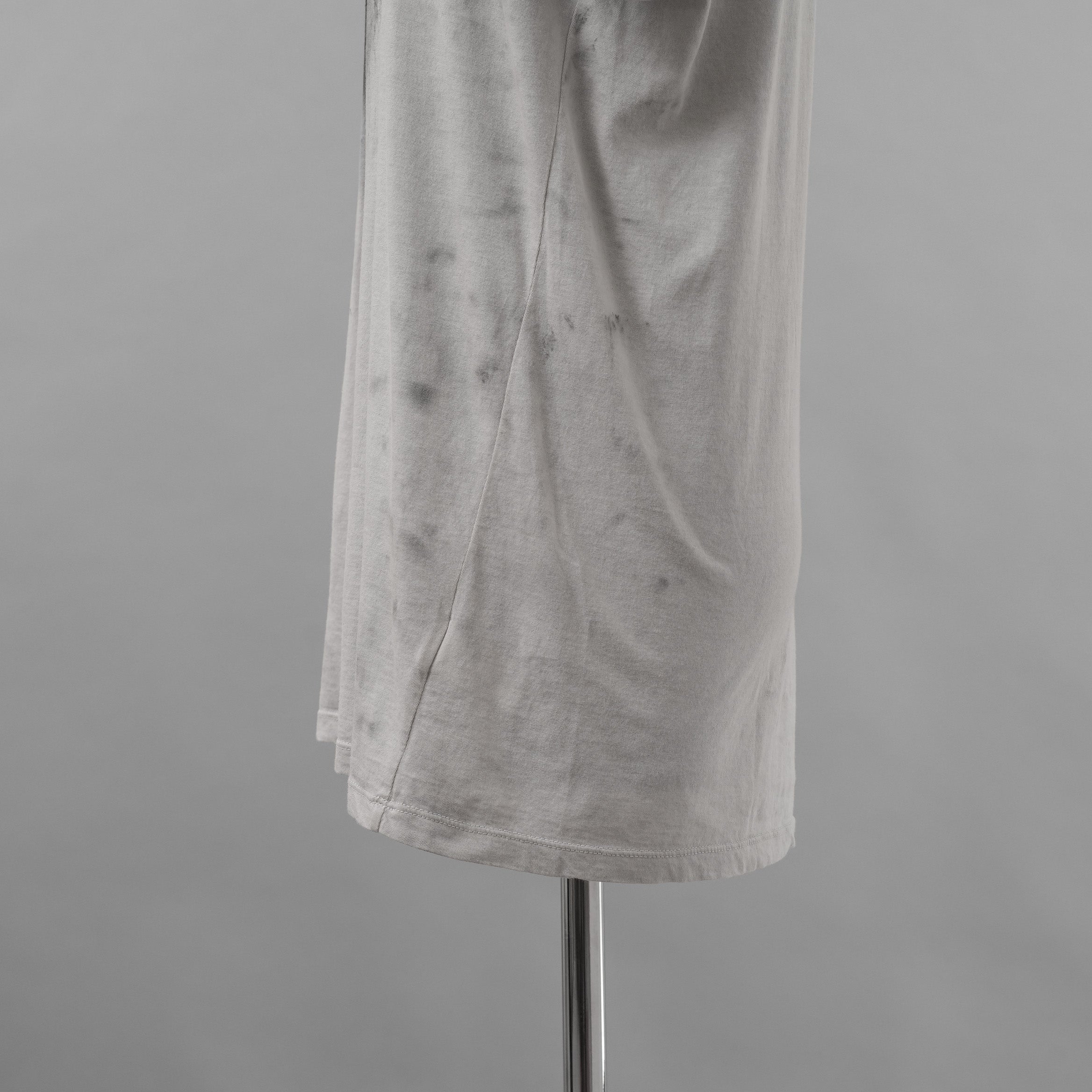 MD75 エムディ・セブンティファイブ / Hand Made Dyed And Handprint T-Shirt 半袖Tシャツ / size M ( GRAY )
