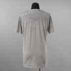 MD75 エムディ・セブンティファイブ / Hand Made Dyed And Handprint T-Shirt 半袖Tシャツ / size M ( GRAY )