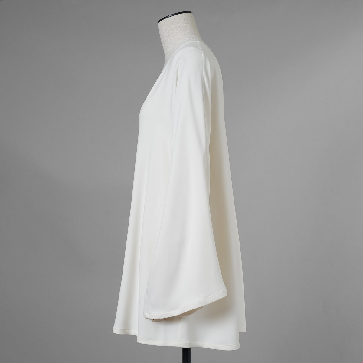 VALENTINO ヴァレンティノ / 美品 21SS ヘビークレープ チュニックブラウス 長袖シャツ / VB3AE5H065C / size 38 (WHITE) レディース 352133-izm