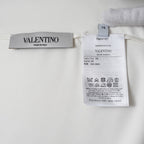VALENTINO ヴァレンティノ / 美品 21SS ヘビークレープ チュニックブラウス 長袖シャツ / VB3AE5H065C / size 38 (WHITE) レディース 352133-izm