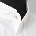 CINOH チノ / 22SS S/S SHIRT バンドカラー 半袖シャツ / 22SST309 / size 48 (WHITE)