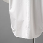CINOH チノ / 22SS S/S SHIRT バンドカラー 半袖シャツ / 22SST309 / size 48 (WHITE)