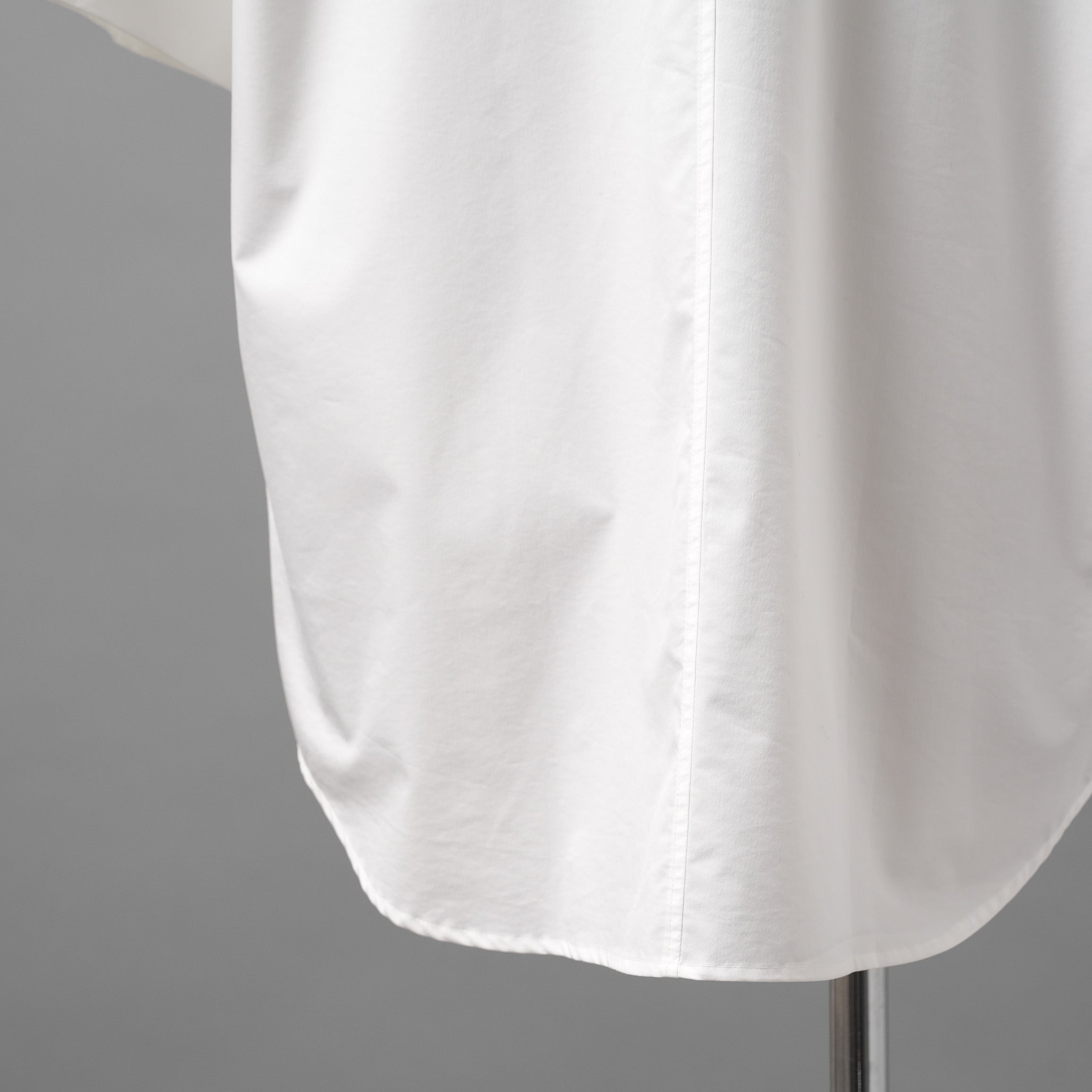 CINOH チノ / 22SS S/S SHIRT バンドカラー 半袖シャツ / 22SST309 / size 48 (WHITE)