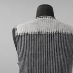 DIESEL ディーゼル / 美品 24AW K-MARGIE リブニット ジップ アップベスト / A168700QMAN / size XS (GRAY)