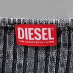 DIESEL ディーゼル / 美品 24AW K-MARGIE リブニット ジップ アップベスト / A168700QMAN / size XS (GRAY)
