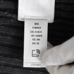 DIESEL ディーゼル / 美品 24AW K-MARGIE リブニット ジップ アップベスト / A168700QMAN / size XS (GRAY)