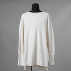 SUS-SOUS シュスー / 美品 24SS thermal pullover サーマル ワッフル 長袖Tシャツ / 04-SS02418/ size 9 (NATURAL) 123052-alm