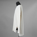 SUS-SOUS シュスー / 美品 24SS thermal pullover サーマル ワッフル 長袖Tシャツ / 04-SS02418/ size 9 (NATURAL) 123052-alm
