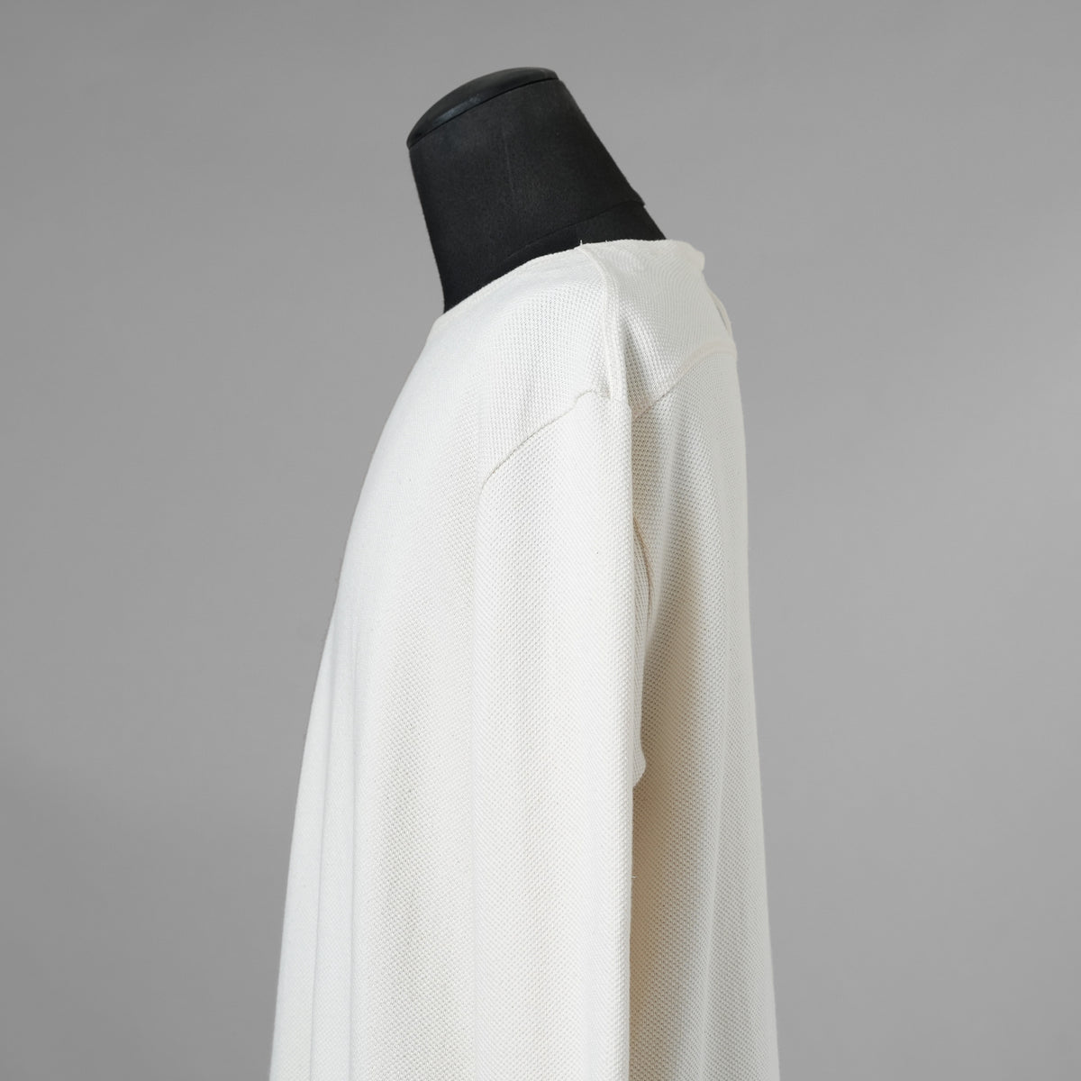 SUS-SOUS シュスー / 美品 24SS thermal pullover サーマル ワッフル 長袖Tシャツ / 04-SS02418/ size 9 (NATURAL) 123052-alm