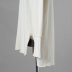 SUS-SOUS シュスー / 美品 24SS thermal pullover サーマル ワッフル 長袖Tシャツ / 04-SS02418/ size 9 (NATURAL) 123052-alm