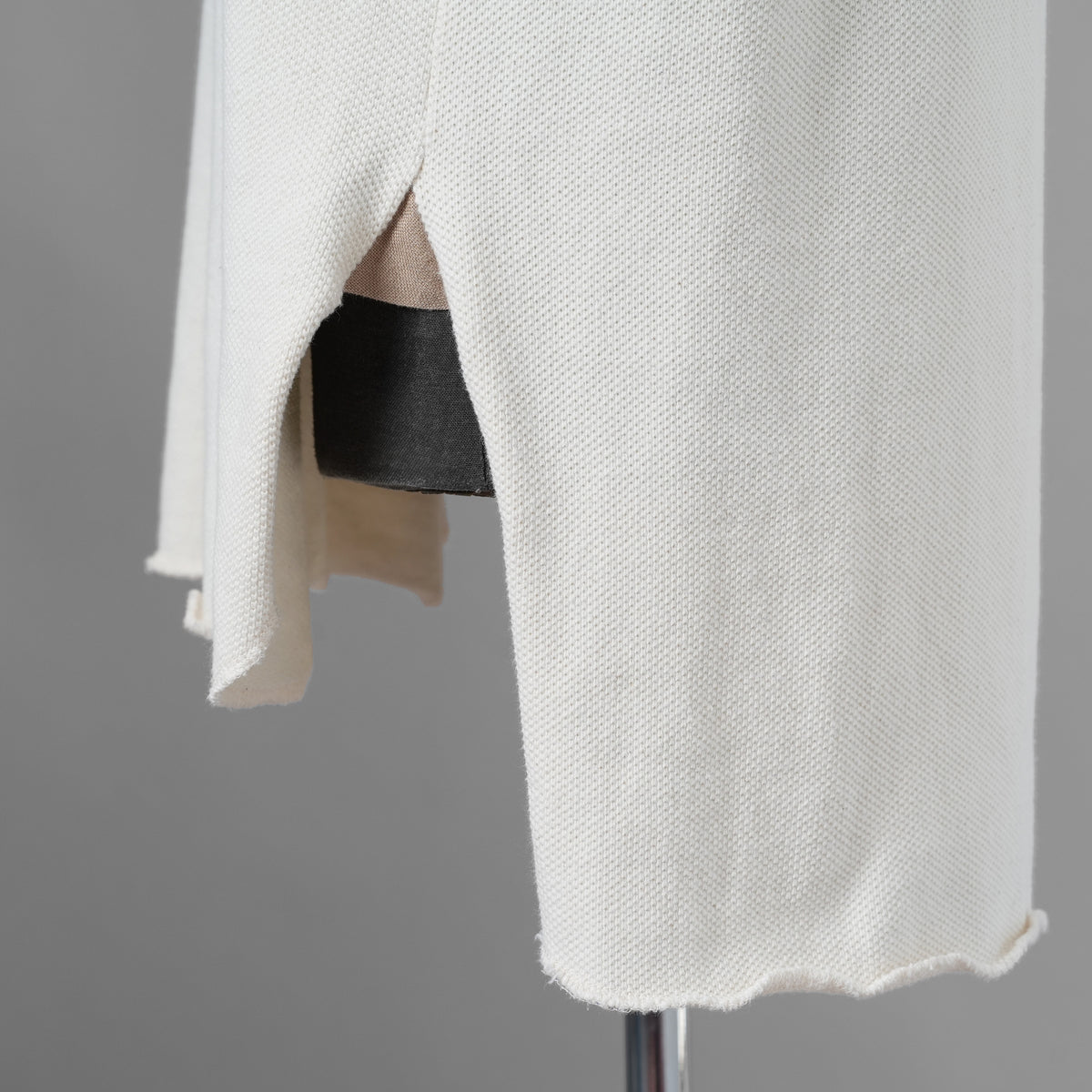 SUS-SOUS シュスー / 美品 24SS thermal pullover サーマル ワッフル 長袖Tシャツ / 04-SS02418/ size 9 (NATURAL) 123052-alm