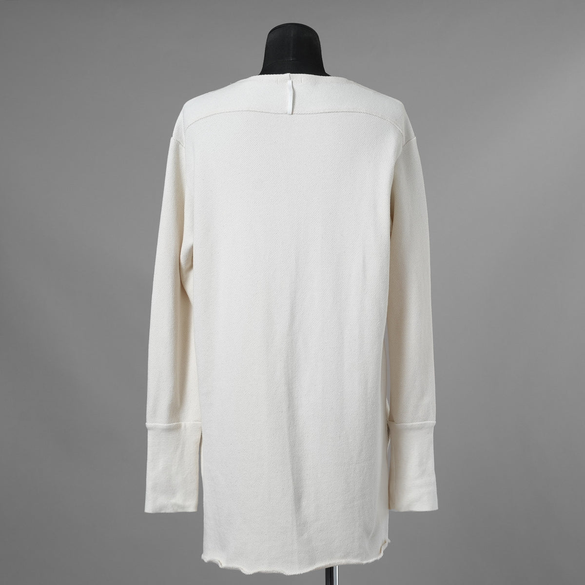 SUS-SOUS シュスー / 美品 24SS thermal pullover サーマル ワッフル 長袖Tシャツ / 04-SS02418/ size 9 (NATURAL) 123052-alm