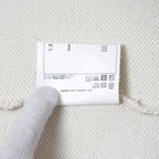 SUS-SOUS シュスー / 美品 24SS thermal pullover サーマル ワッフル 長袖Tシャツ / 04-SS02418/ size 9 (NATURAL) 123052-alm