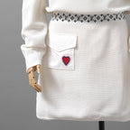 LOUIS VUITTON ルイヴィトン / 21SS クイーン・オブ・ハート ニットドレス / ワンピース / 1A8L8P / size M (WHITE) レディース