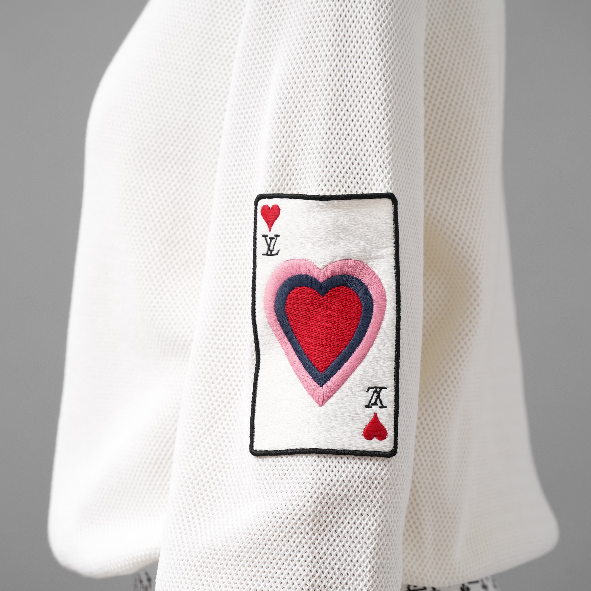 LOUIS VUITTON ルイヴィトン / 21SS クイーン・オブ・ハート ニットドレス / ワンピース / 1A8L8P / size M (WHITE) レディース