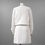 LOUIS VUITTON ルイヴィトン / 21SS クイーン・オブ・ハート ニットドレス / ワンピース / 1A8L8P / size M (WHITE) レディース