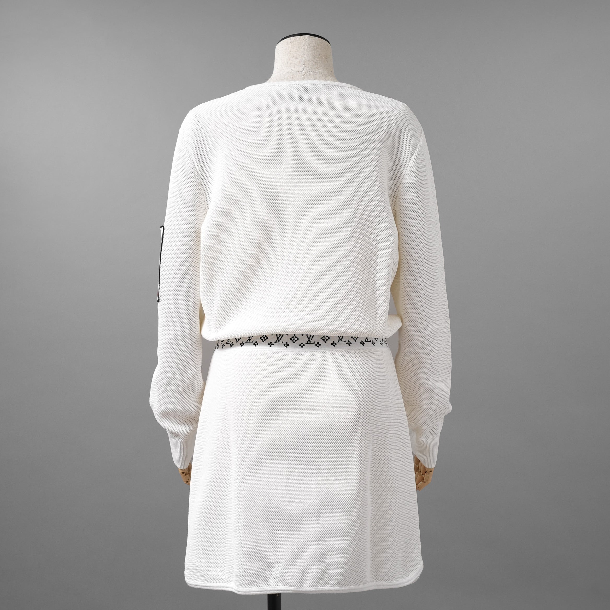 LOUIS VUITTON ルイヴィトン / 21SS クイーン・オブ・ハート ニットドレス / ワンピース / 1A8L8P / size M (WHITE) レディース
