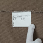 SUS-SOUS シュスー / 美品 24SS thermal pullover サーマル ワッフル 長袖Tシャツ / 04-SS02418/ size 9 (MOCHA) 123051-alm