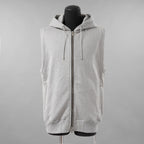 mastermind JAPAN マスターマインド ジャパン / 20SS バック メタルスカル ノースリーブ パーカー / MJ20E04-SW075-010 / size S (GRAY)