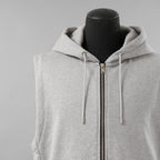 mastermind JAPAN マスターマインド ジャパン / 20SS バック メタルスカル ノースリーブ パーカー / MJ20E04-SW075-010 / size S (GRAY)