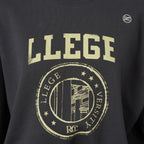 RECTO レクト / 美品 23AW LLEGE ロゴ スウェットシャツ トレーナー トップス / RW00AJTP002BC / size FREE (CHARCOAL) レディース 352139-izm