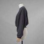 RECTO レクト / 美品 23AW LLEGE ロゴ スウェットシャツ トレーナー トップス / RW00AJTP002BC / size FREE (CHARCOAL) レディース 352139-izm